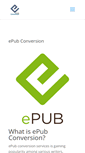 Mobile Screenshot of epubconversion.com